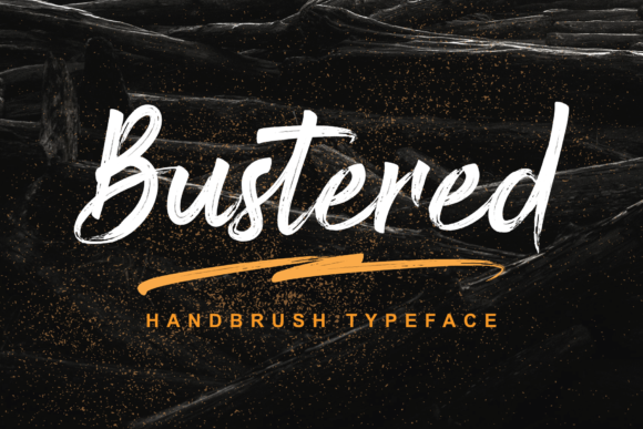 Bustered: A Fresh Brush Style Handwritten Font for Brands