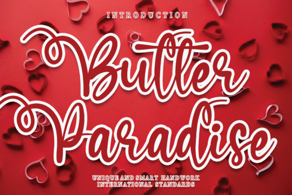 Butter Paradise: The Warm Script Font for Marketers