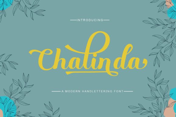 Chalinda: A Daring Script Font for Bold Branding