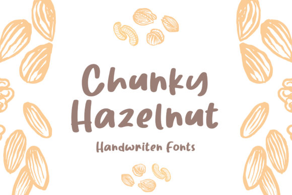 Chunky Hazelnut: A Whimsical Script Font for Web Design