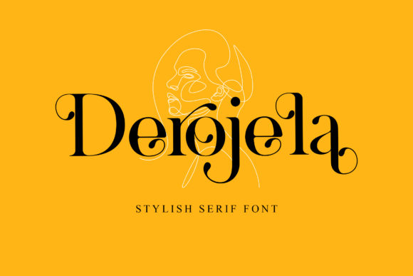 Derojela: A Modern Serif Font for Elegant Branding
