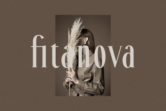 Fitanova: A Bold Serif Font for Digital Design
