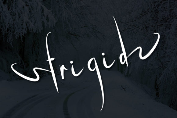 Frigid Font: A Delicate Script for Premium Branding