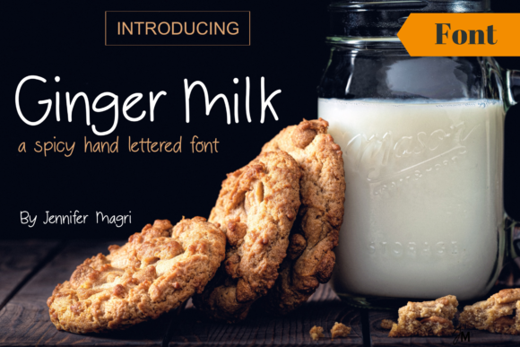Ginger Milk: A Fresh Handwritten Font for Your Brand