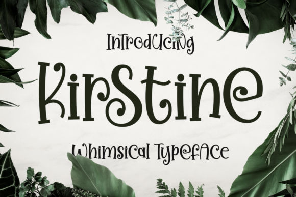 Kirstine: A Quirky Handwritten Font for Makers