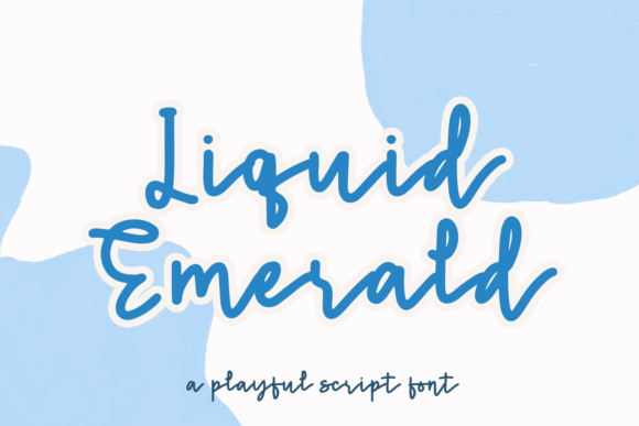 Liquid Emerald: A Delicate Script Handwritten Font