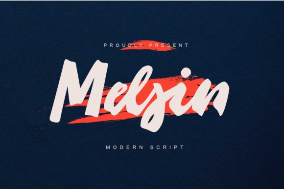 Melsin: A Bold Script Handwritten Font for Modern Design