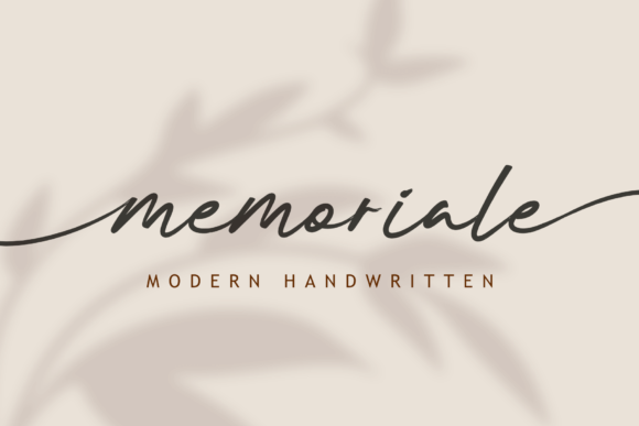 Memoriale: A Delicate Handwritten Font Review
