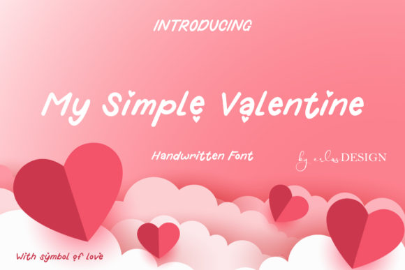 My Simple Valentine: A Friendly Handwritten Font for Web Design