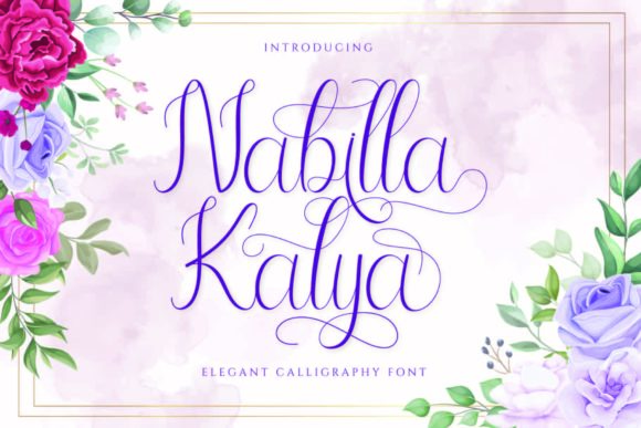 Nabilla Kalya: A Premium Script Font for Branding