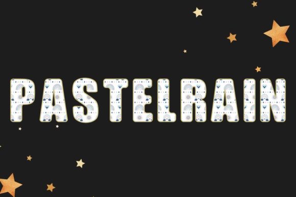 Pastelrain: A Playful Color Font for Your Brand