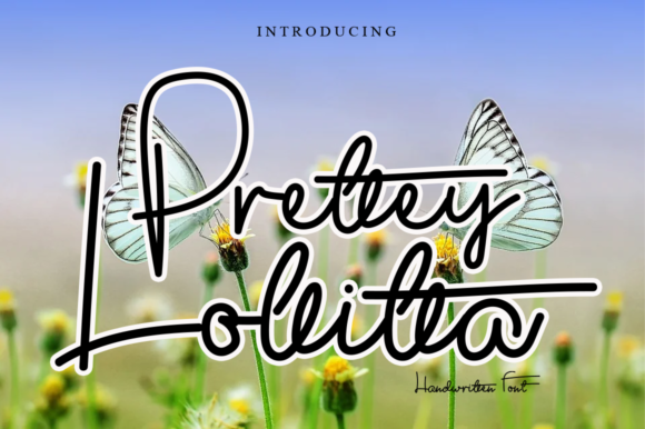 Pretty Lollitta: A Sweet Handwritten Font for Branding