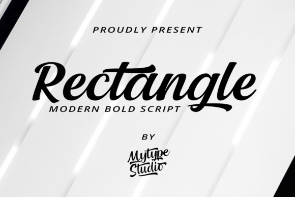 Rectangle: A Bold Handwritten Font for Your Brand