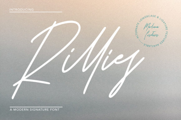 Rillies: The Perfect Handwritten Font for Your Brand