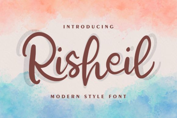 Risheil Font: A Sweet Script for Modern Branding