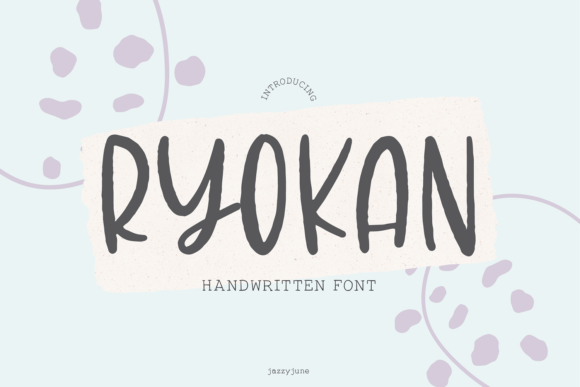 Ryokan: A Fresh Handwritten Font for Marketers