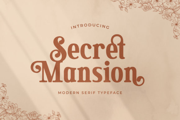 Secret Mansion: An Elegant Serif Font for Web Design