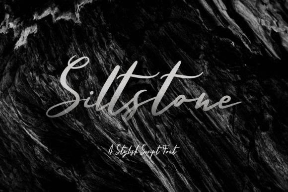 Siltstone: An Elegant Script Handwritten Font for Editorial Design