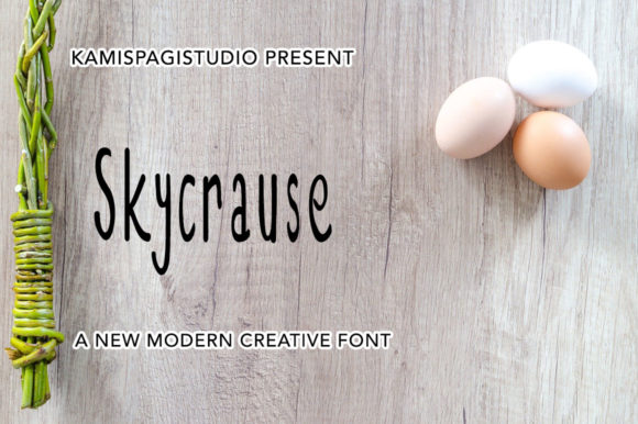 Skycrause: The Modern Script Font for Campaigns