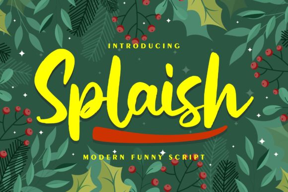 Splaish: The Bold Handwritten Font for Campaigns