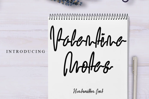 Valentine Notes: A Handwritten Font for Modern Web Design