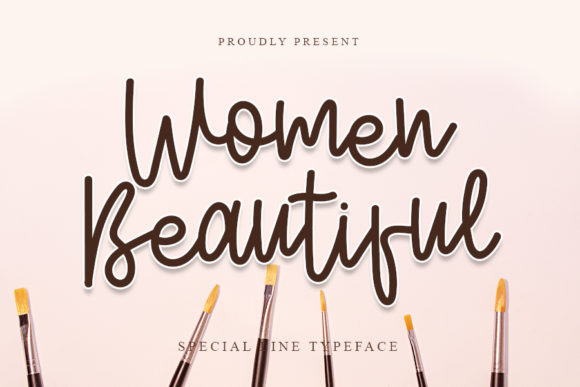 Women Beautiful: A Cute Handwritten Font Review